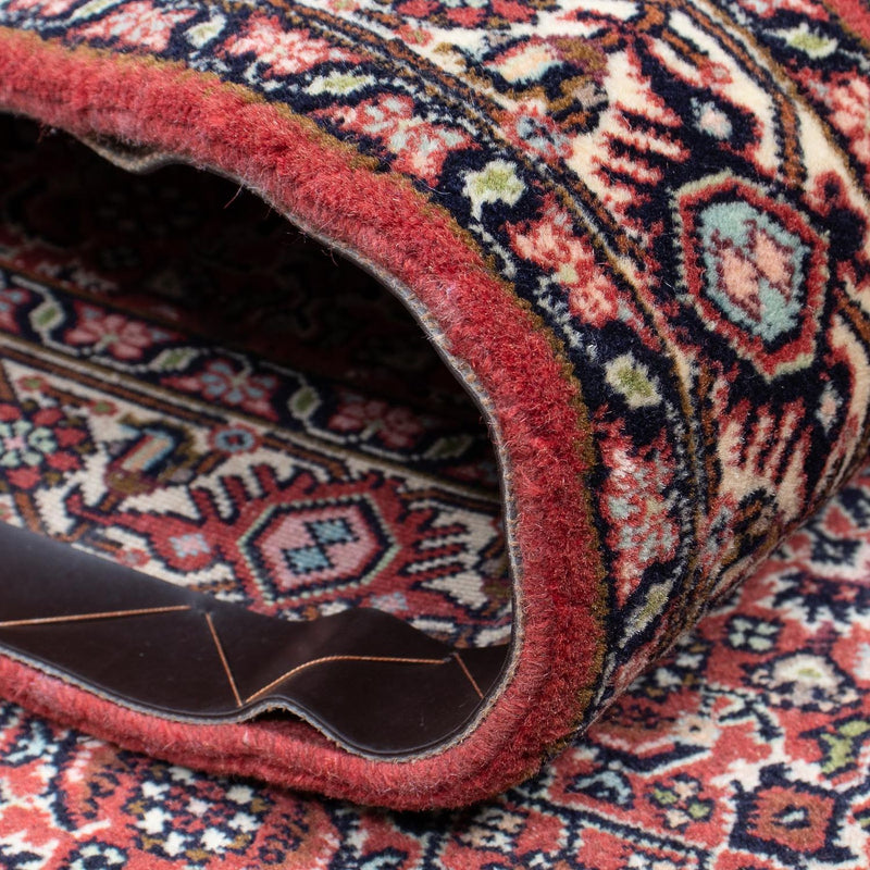 Loper Perzisch tapijt - Bijar - 400 x 88 cm - licht rood