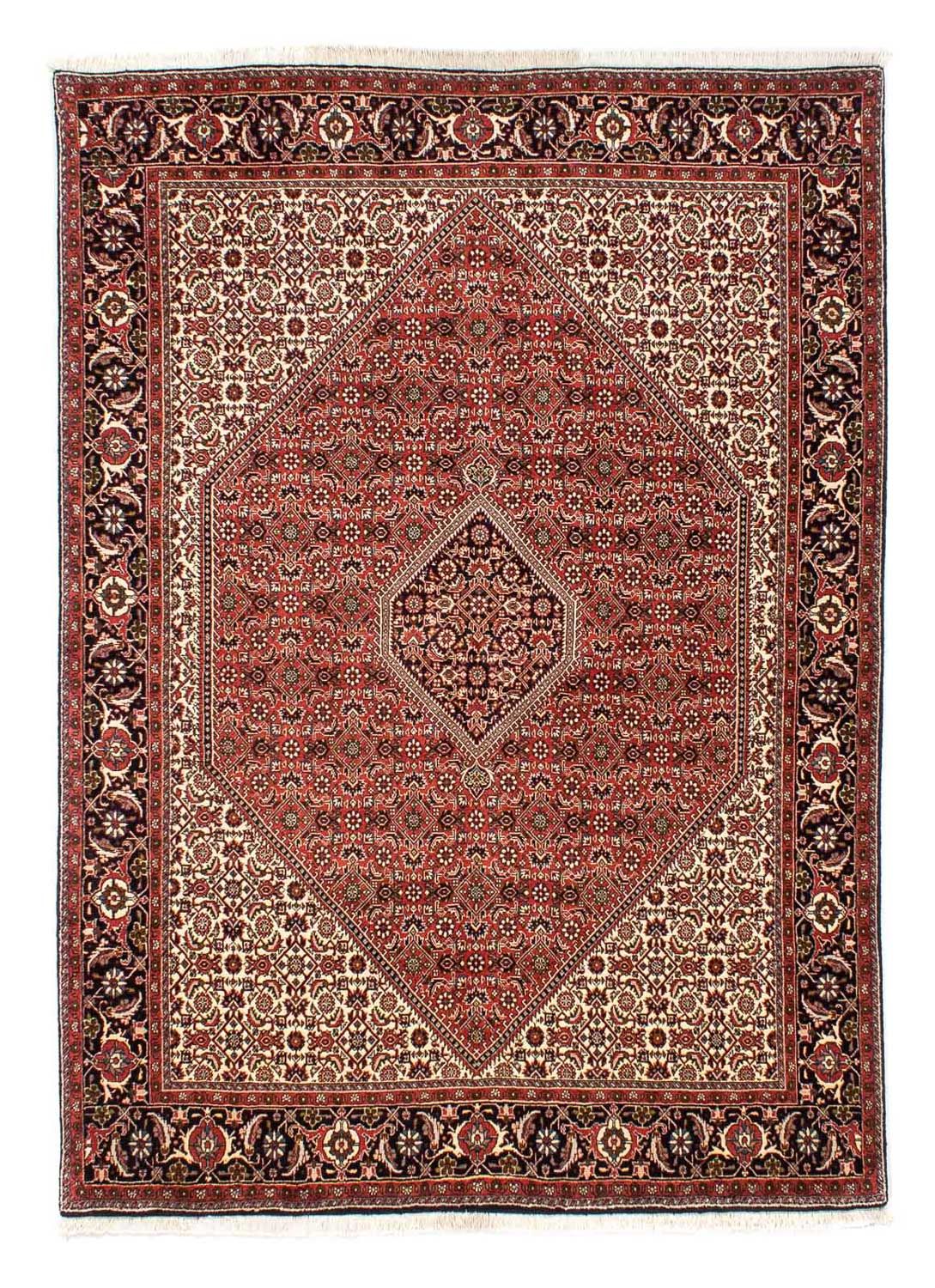 Perzisch tapijt - Bijar - 242 x 173 cm - licht rood