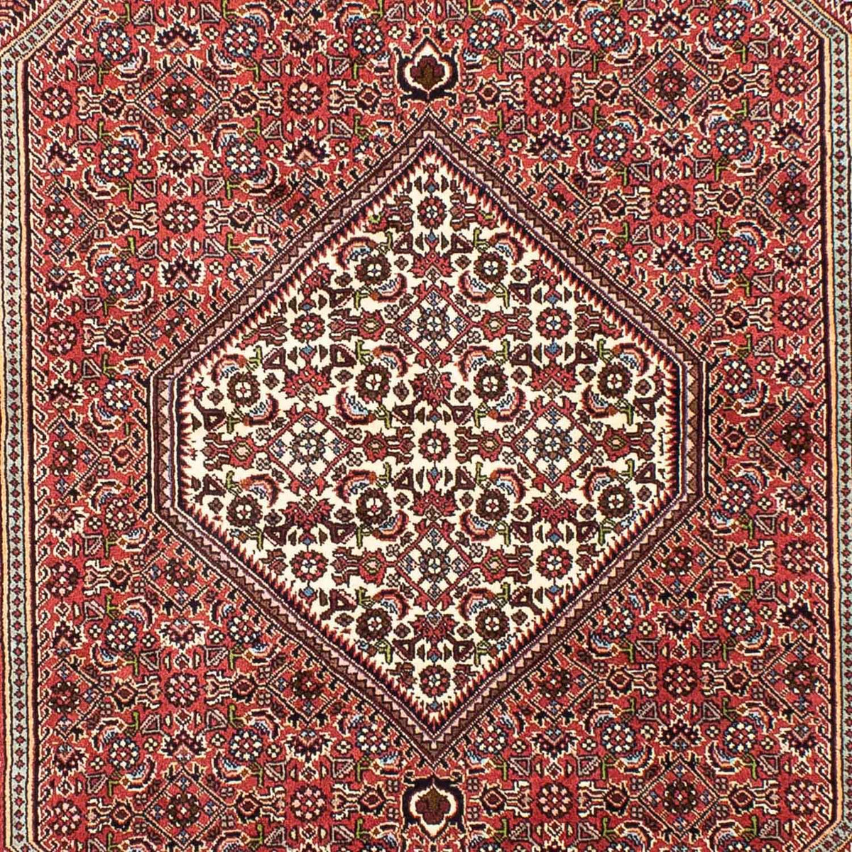 Perzisch tapijt - Bijar - 255 x 170 cm - licht rood