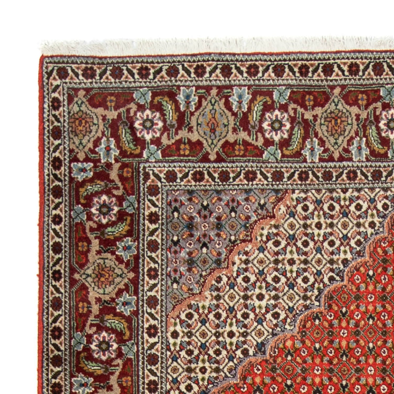 Perzisch tapijt - Tabriz - 200 x 150 cm - donkerrood