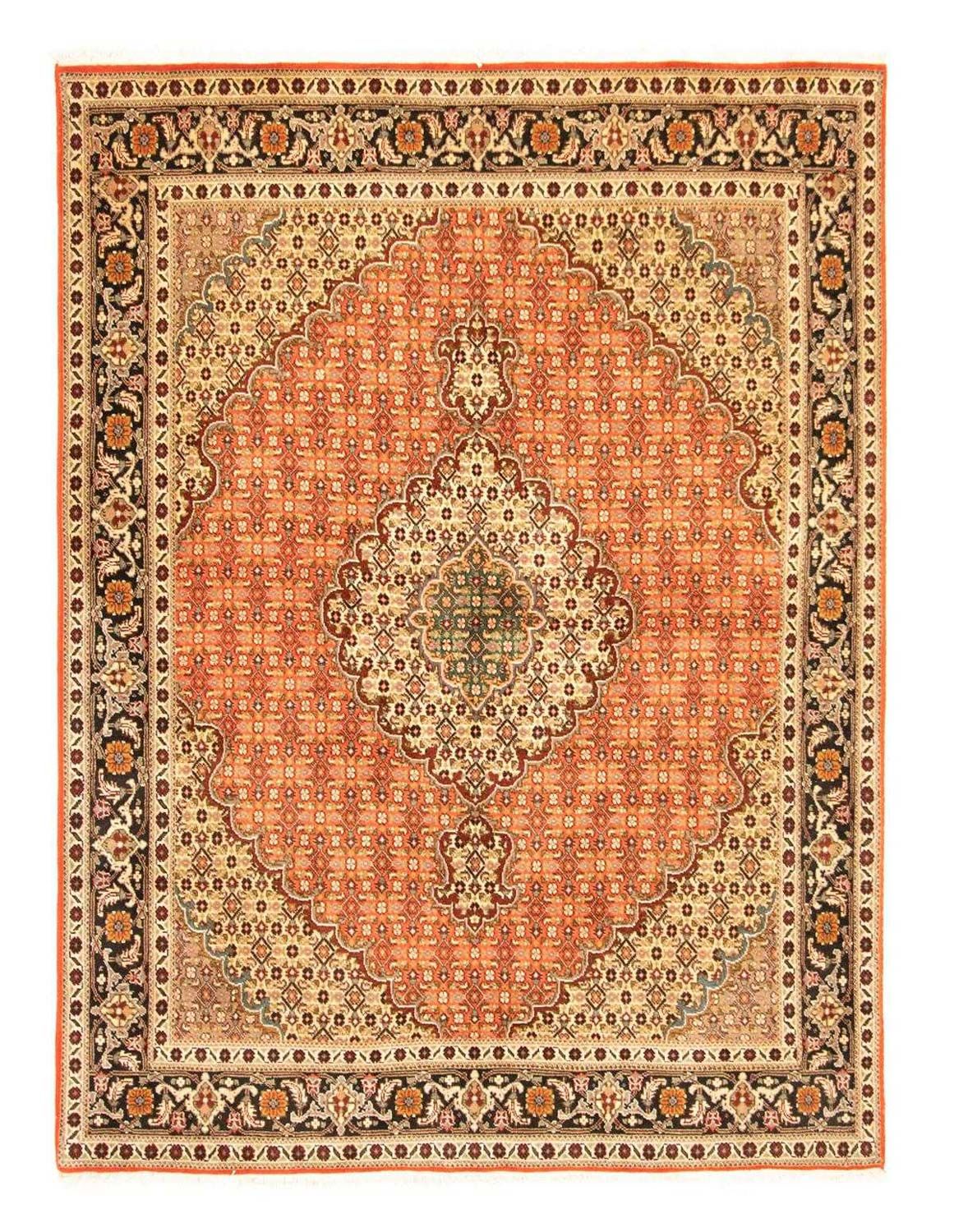 Perzisch tapijt - Tabriz - Royal - 200 x 150 cm - roest