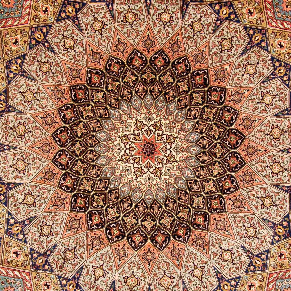 Perzisch tapijt - Tabriz - Royal - 410 x 304 cm - veelkleurig