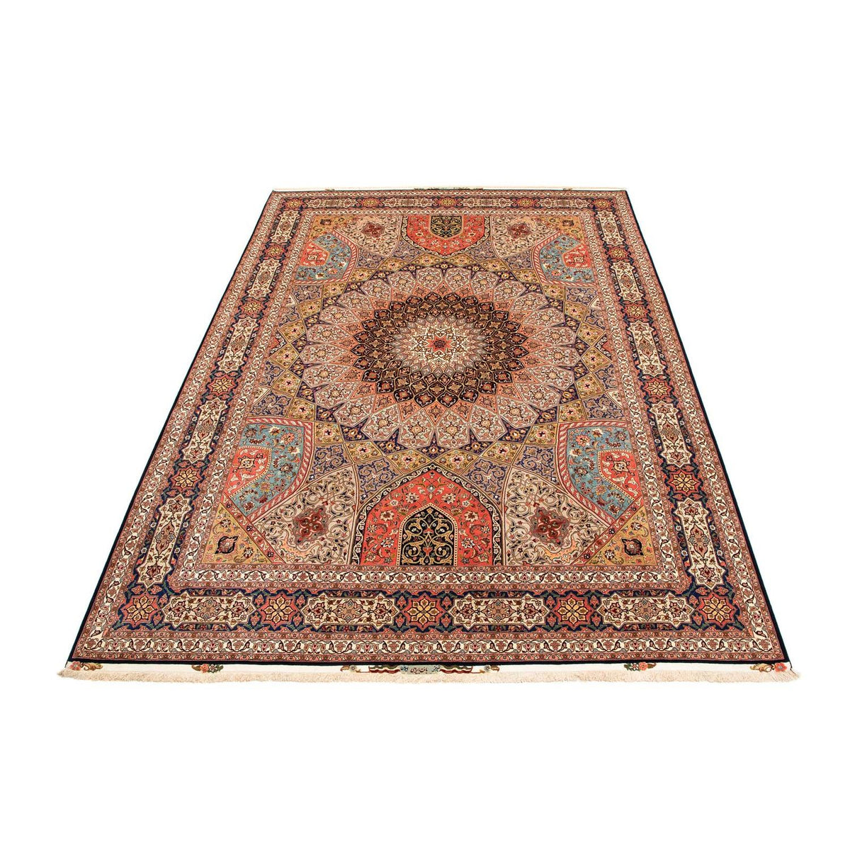 Perzisch tapijt - Tabriz - Royal - 410 x 304 cm - veelkleurig