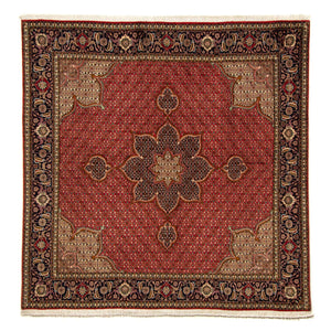 Perzisch tapijt - Tabriz vierkant  - 203 x 200 cm - rood