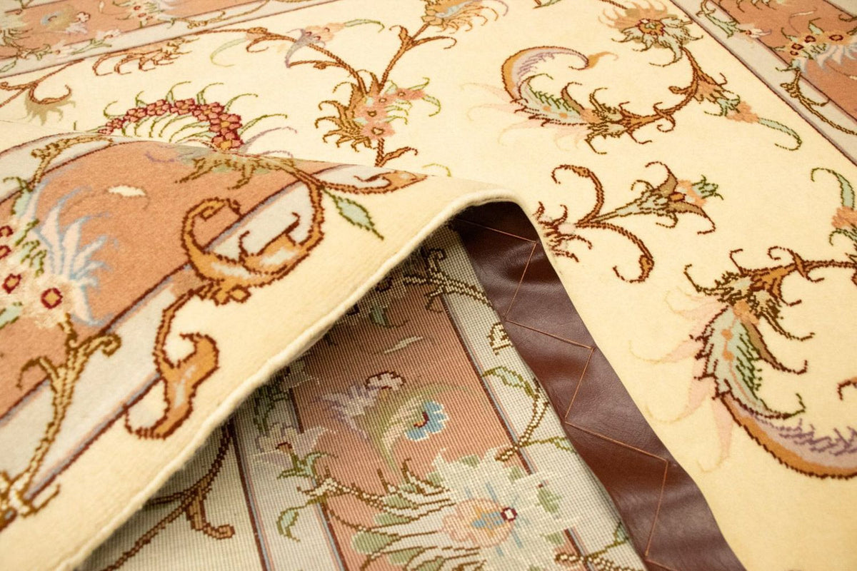 Perzisch tapijt - Tabriz - Royal - 162 x 103 cm - beige
