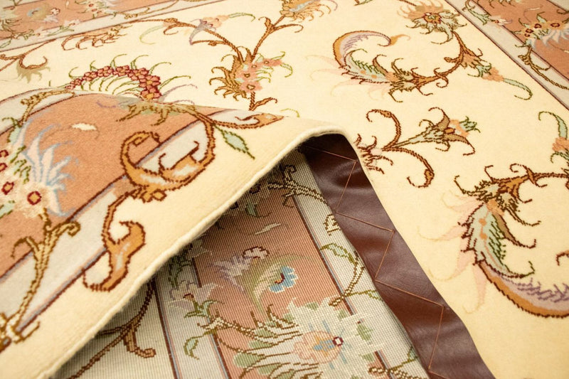 Perzisch tapijt - Tabriz - Royal - 162 x 103 cm - beige