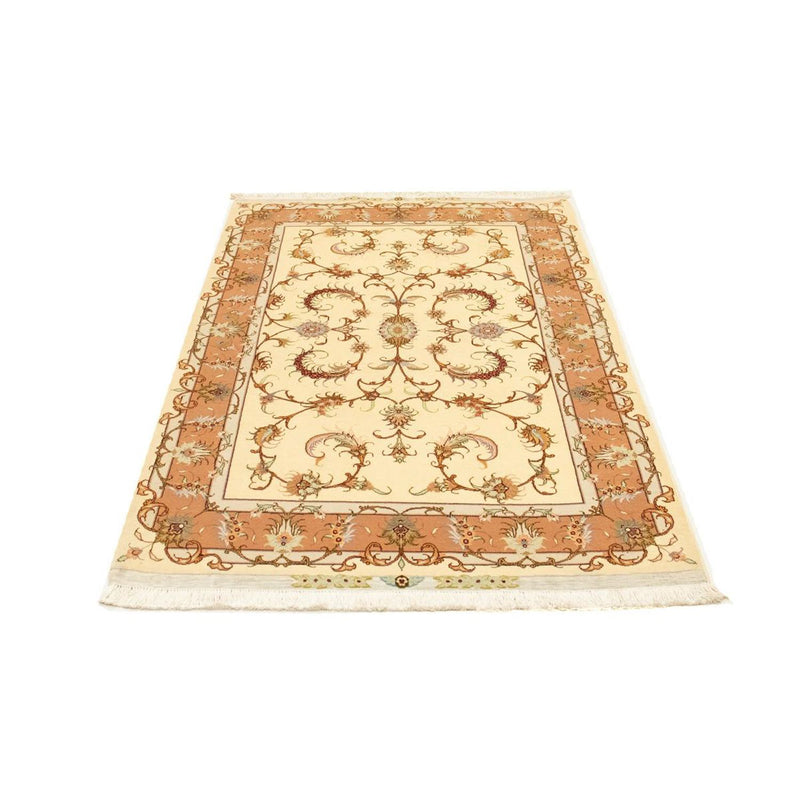 Perzisch tapijt - Tabriz - Royal - 162 x 103 cm - beige