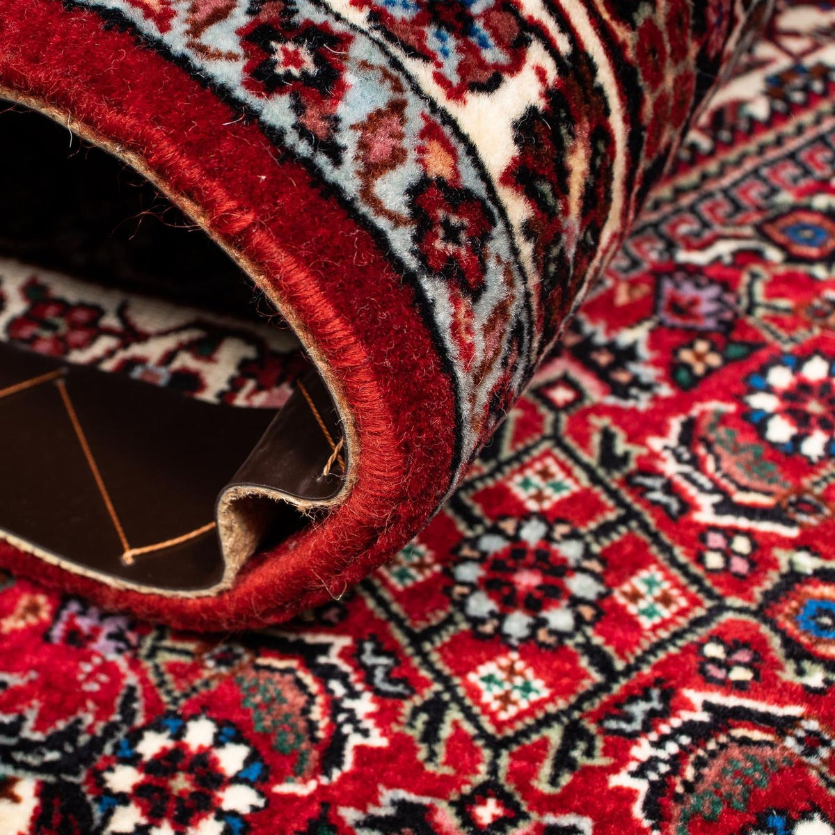 Perzisch tapijt - Bijar - 257 x 204 cm - donkerrood