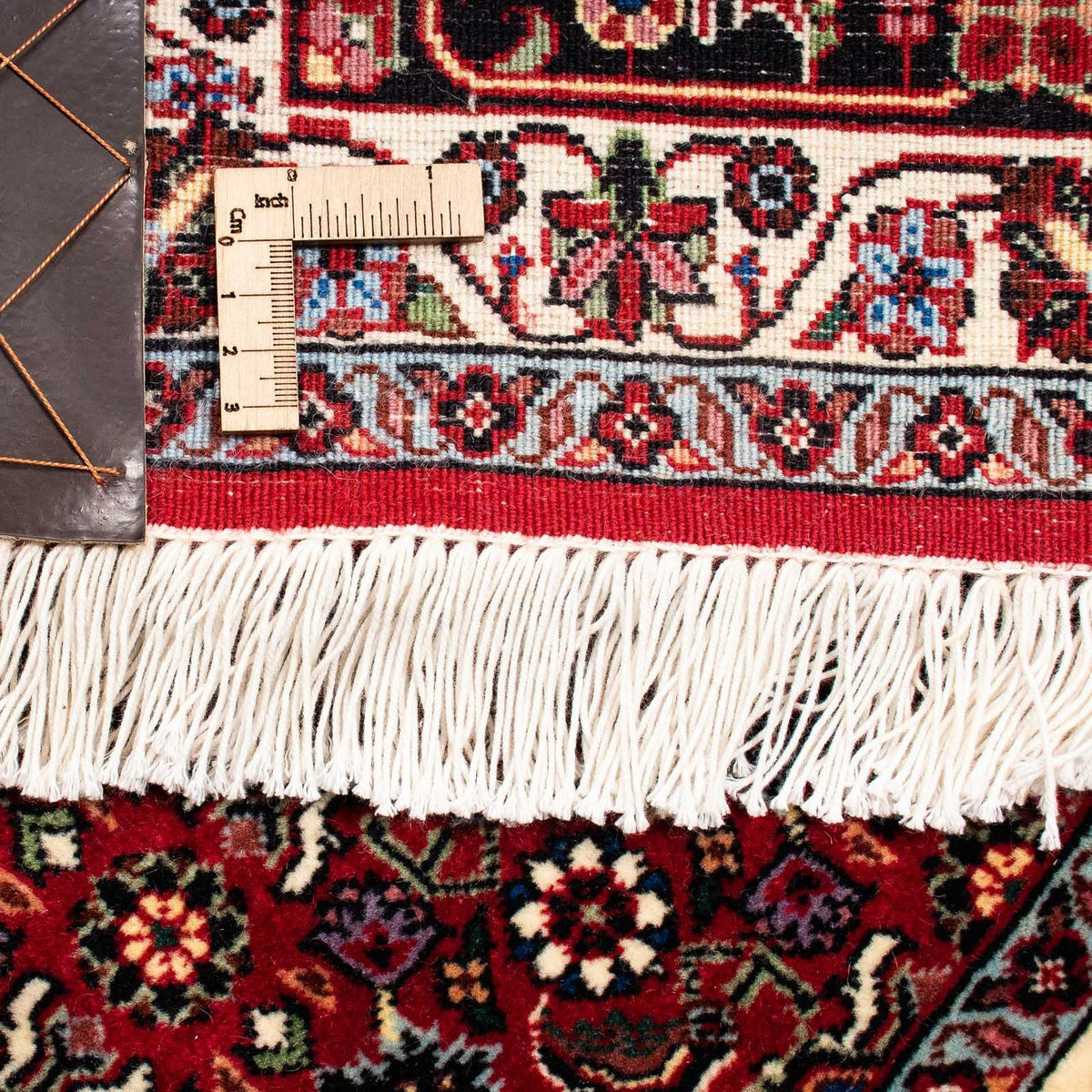 Perzisch tapijt - Bijar - 257 x 204 cm - donkerrood