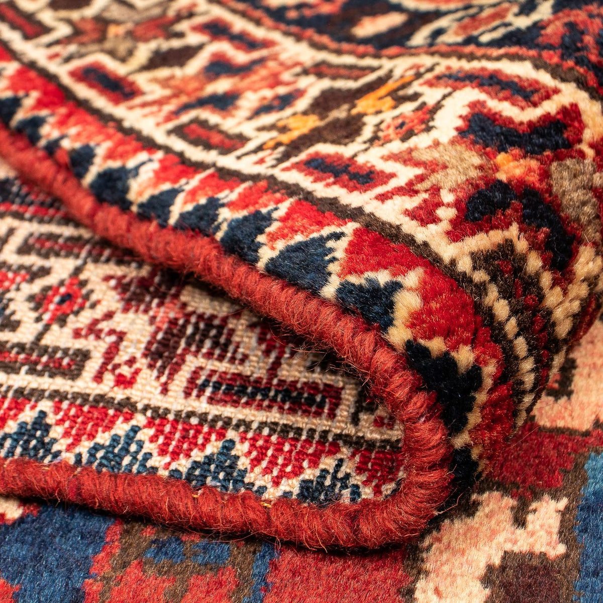 Perzisch Tapijt - Nomadisch - 374 x 305 cm - veelkleurig