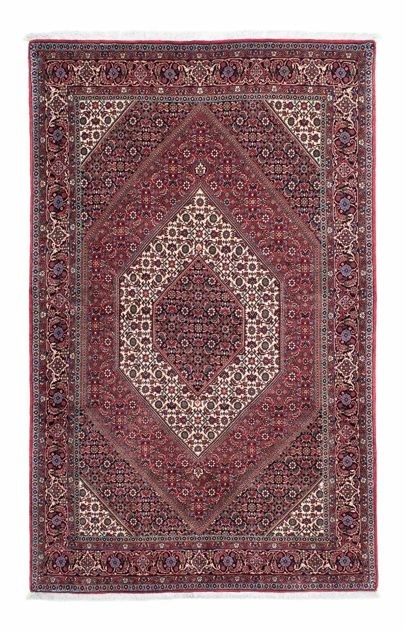 Perzisch tapijt - Bijar - 210 x 132 cm - licht rood