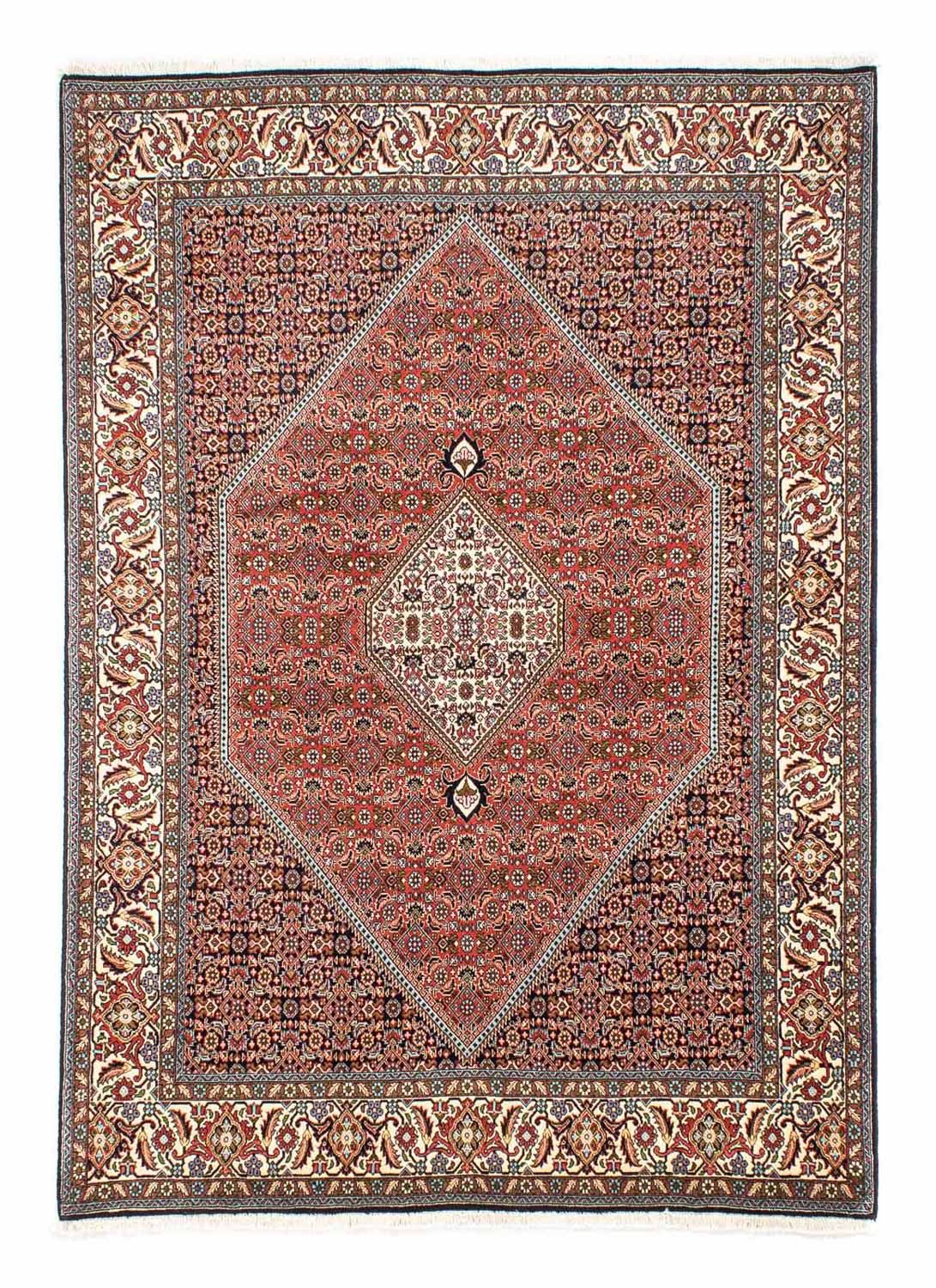 Perzisch tapijt - Bijar - 253 x 174 cm - licht rood