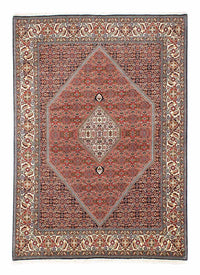 Perzisch tapijt - Bijar - 253 x 174 cm - licht rood