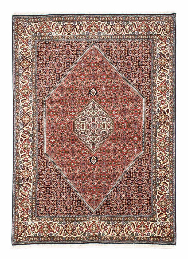 Perzisch tapijt - Bijar - 253 x 174 cm - licht rood