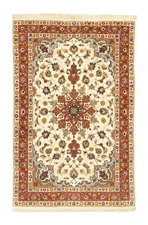 Perzisch tapijt - Tabriz - Royal - 153 x 100 cm - beige