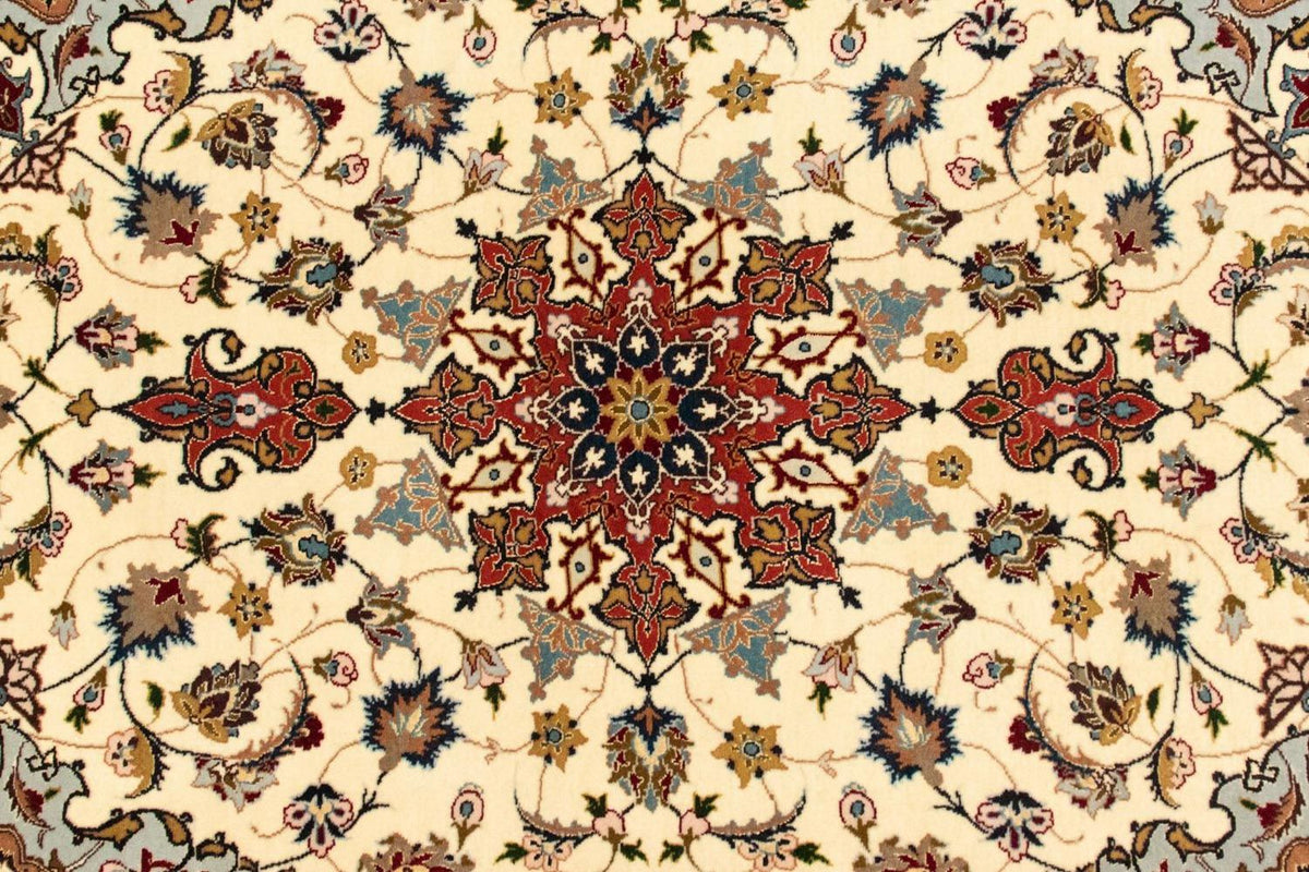 Perzisch tapijt - Tabriz - Royal - 153 x 100 cm - beige