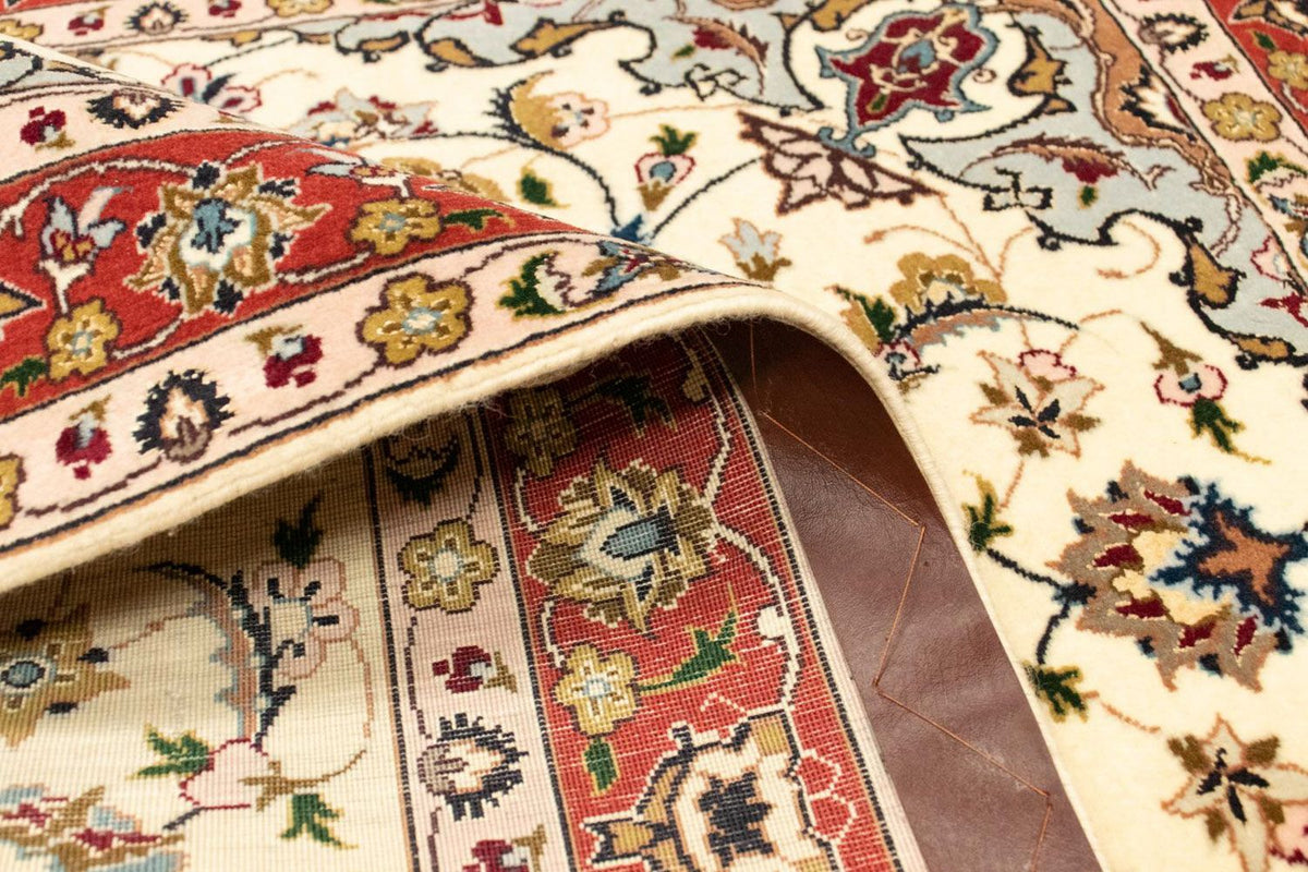 Perzisch tapijt - Tabriz - Royal - 153 x 100 cm - beige