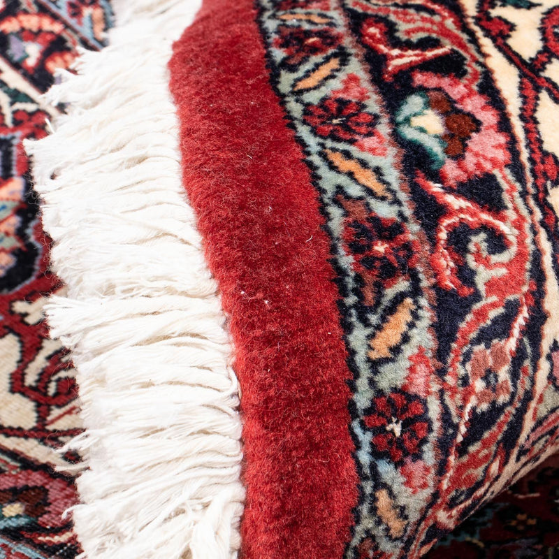 Perzisch tapijt - Bijar rond  - 205 x 205 cm - donkerrood