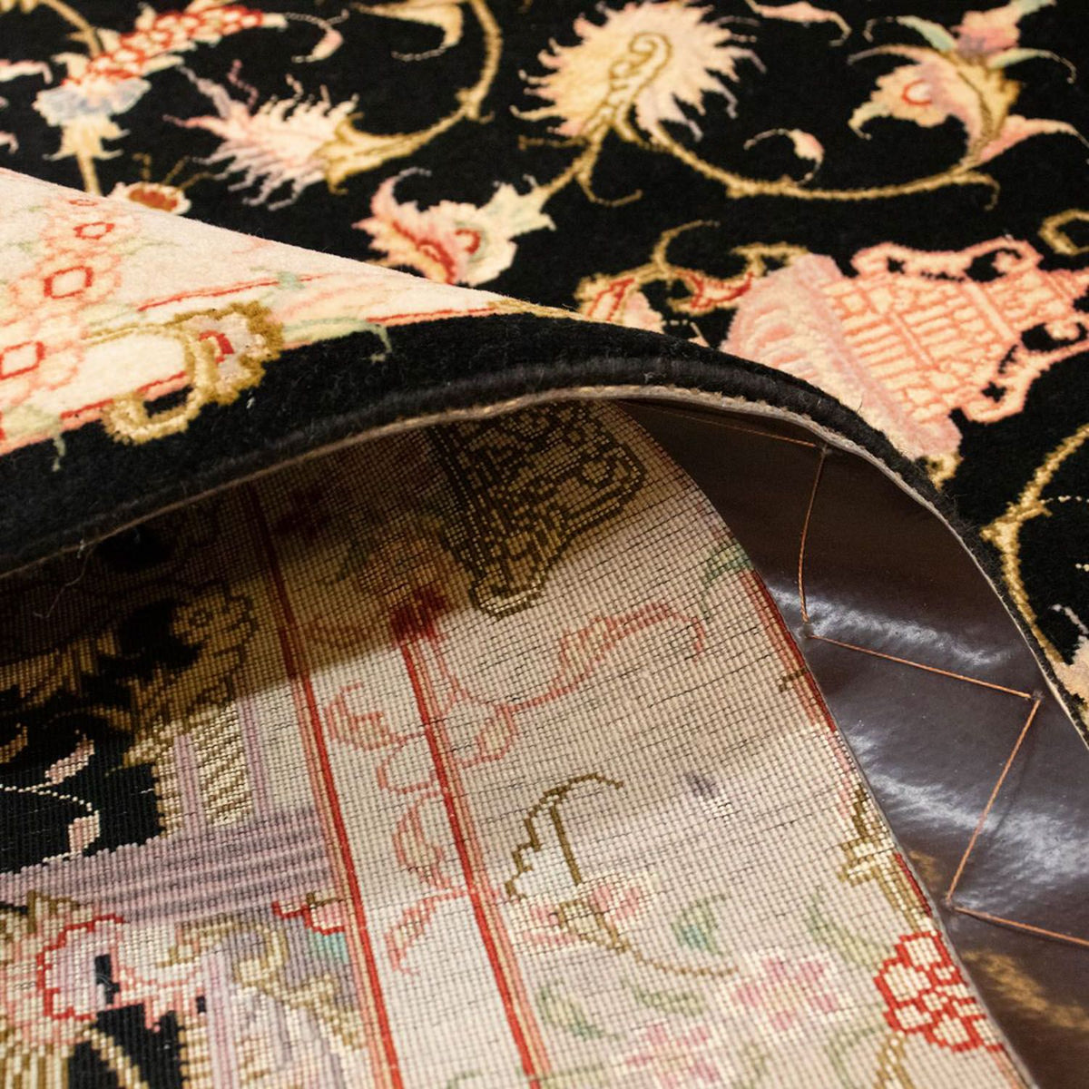 Perzisch tapijt - Tabriz - Royal - 152 x 101 cm - zwart