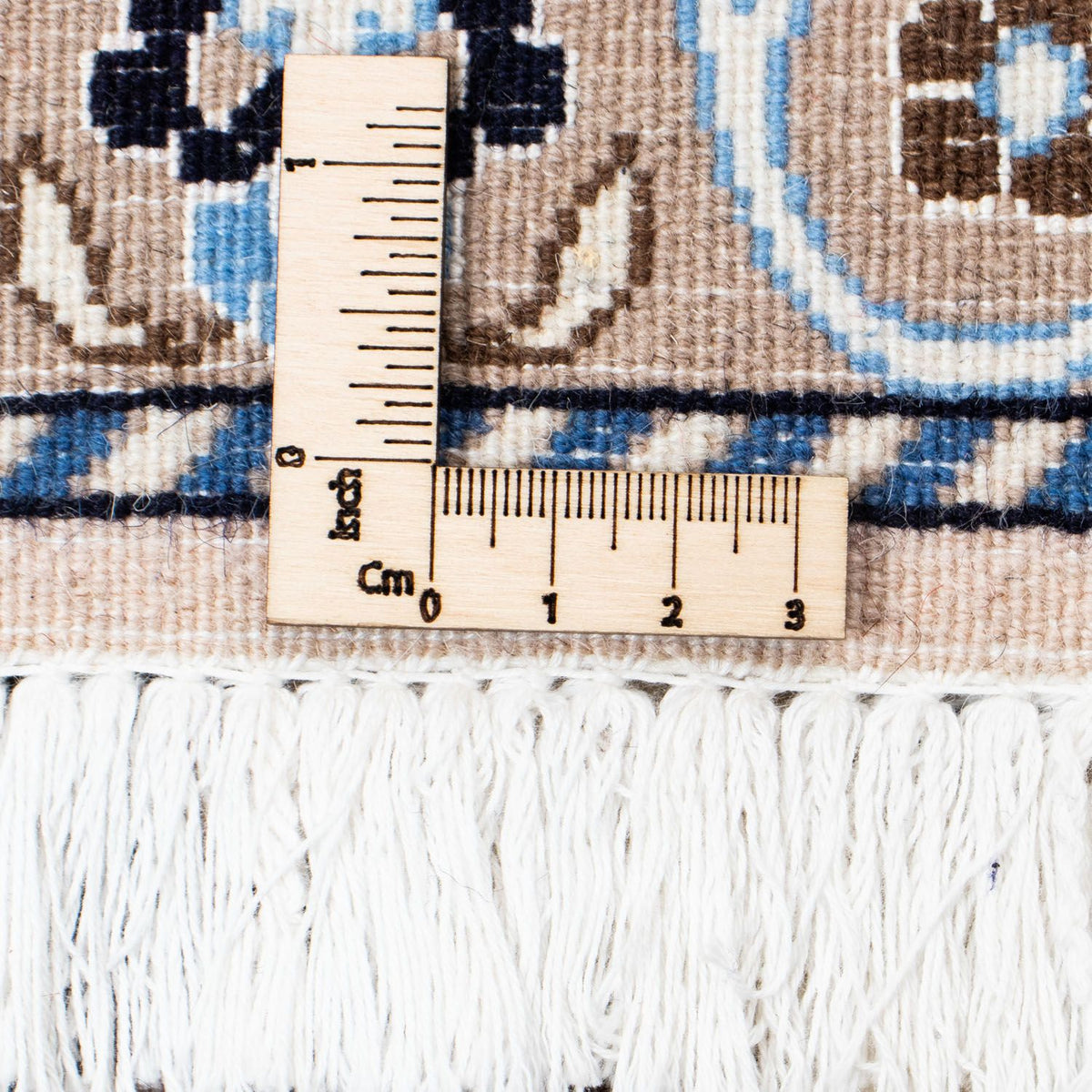 Perzisch tapijt - Nain - Koninklijk - 305 x 192 cm - beige