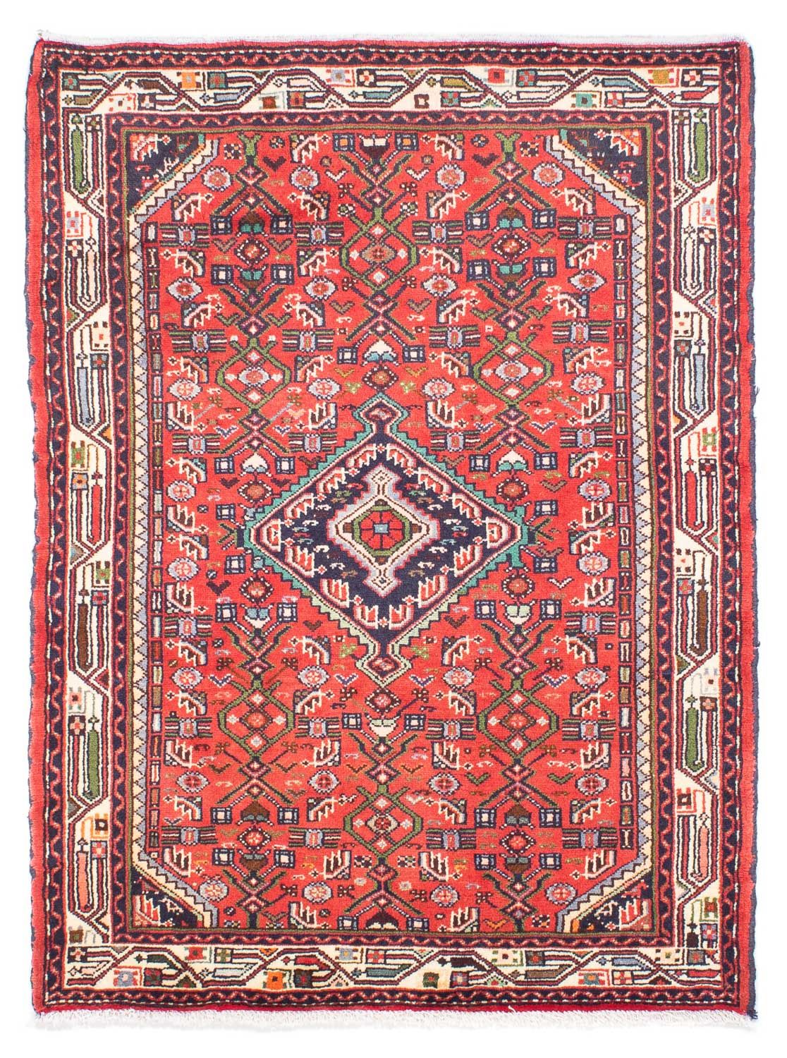 Perzisch Tapijt - Nomadisch - 143 x 104 cm - rood