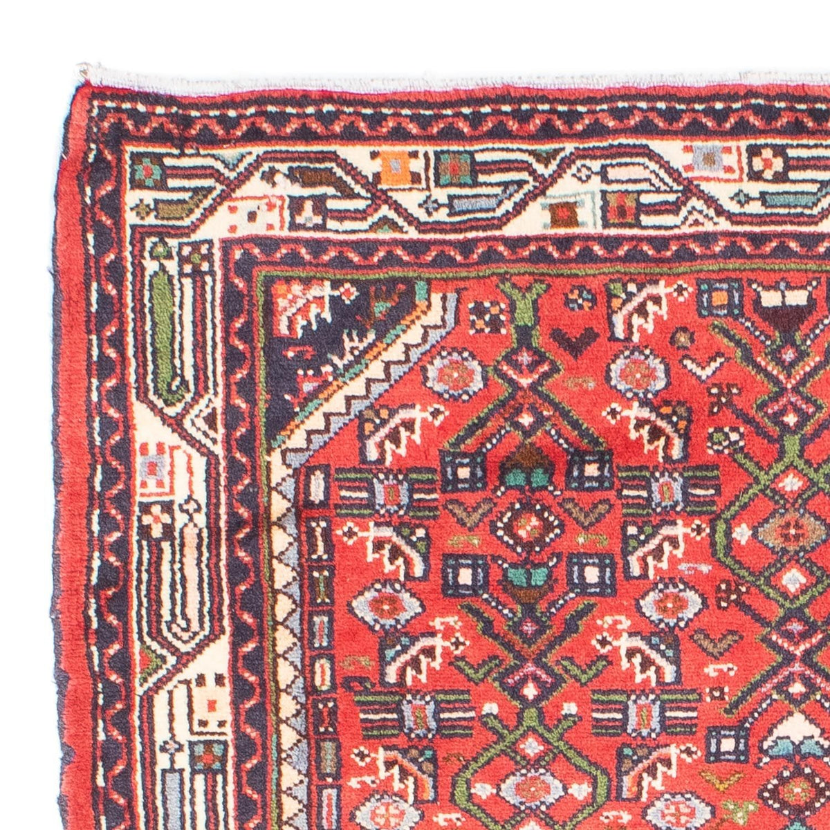 Perzisch Tapijt - Nomadisch - 143 x 104 cm - rood