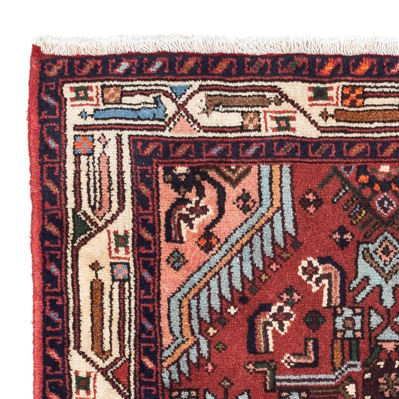 Perzisch Tapijt - Nomadisch - 125 x 80 cm - donkerrood