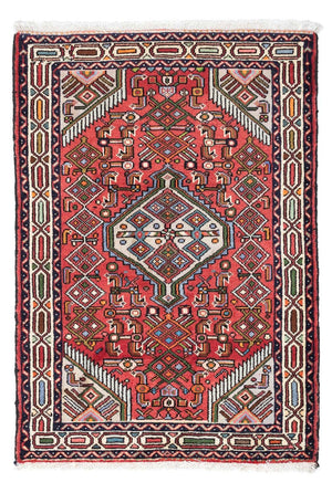 Perzisch Tapijt - Nomadisch - 125 x 80 cm - rood