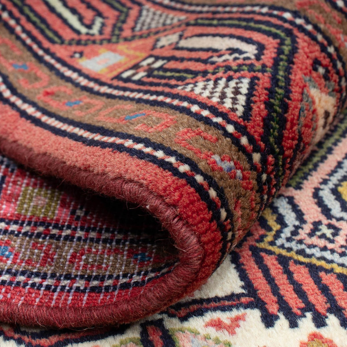 Perzisch Tapijt - Nomadisch - 125 x 80 cm - beige