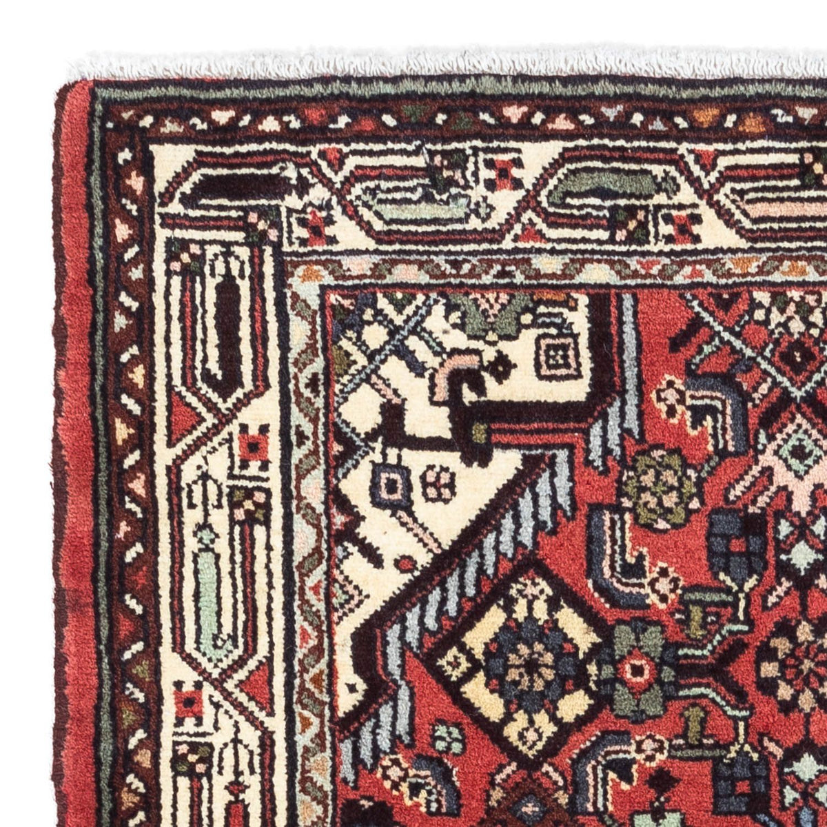 Perzisch Tapijt - Nomadisch - 125 x 80 cm - rood