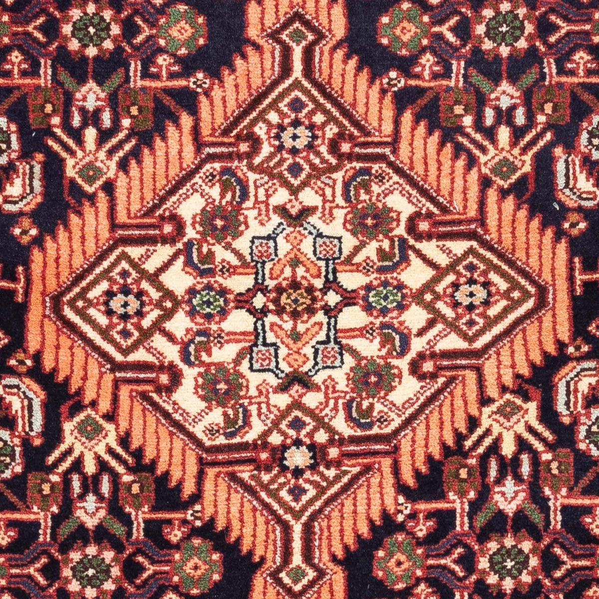 Perzisch Tapijt - Nomadisch - 125 x 80 cm - donkerblauw