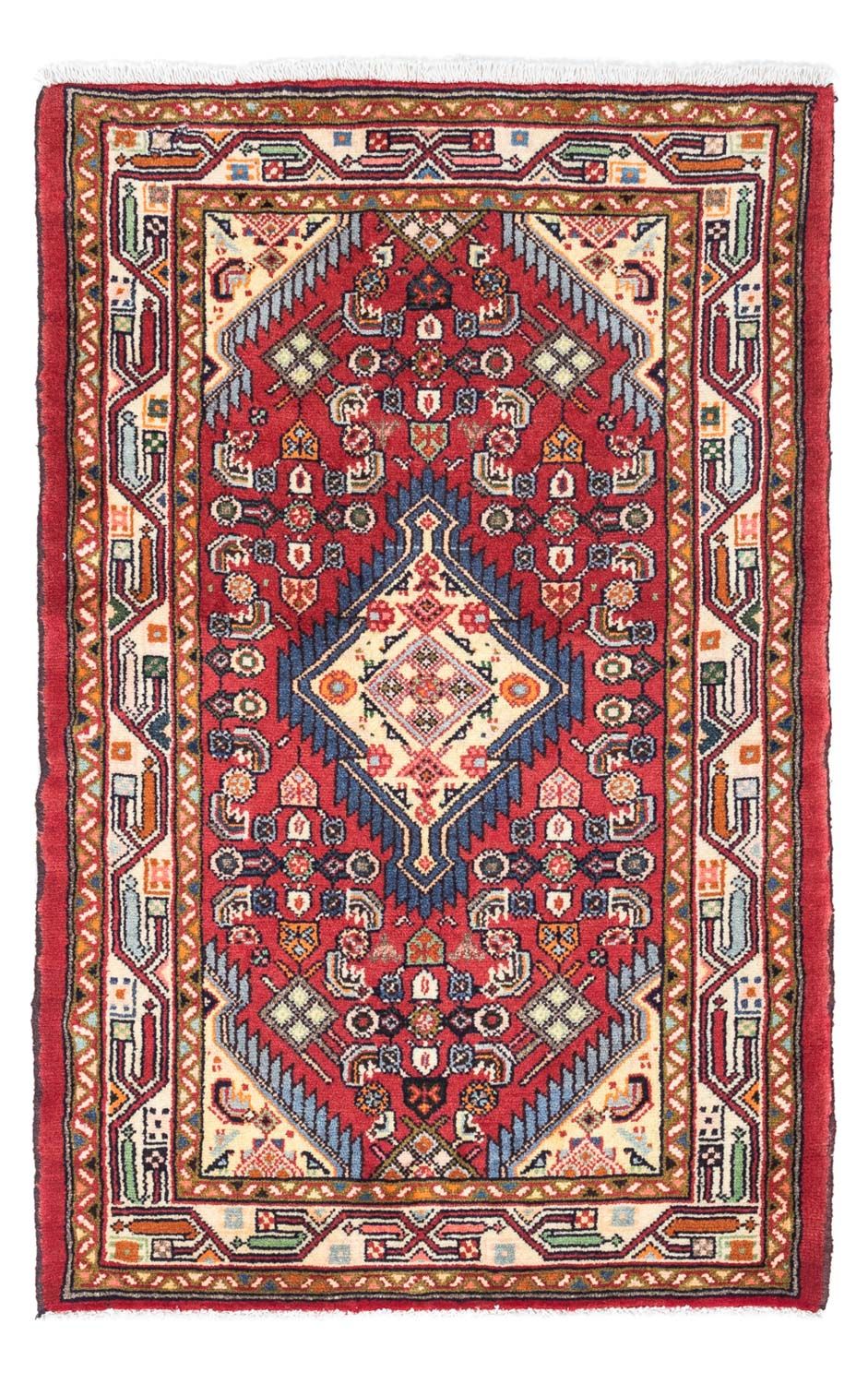 Perzisch Tapijt - Nomadisch - 125 x 80 cm - rood
