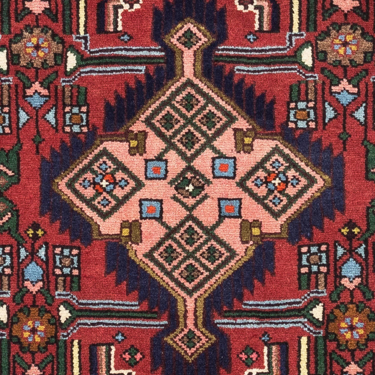 Perzisch Tapijt - Nomadisch - 125 x 80 cm - donkerrood