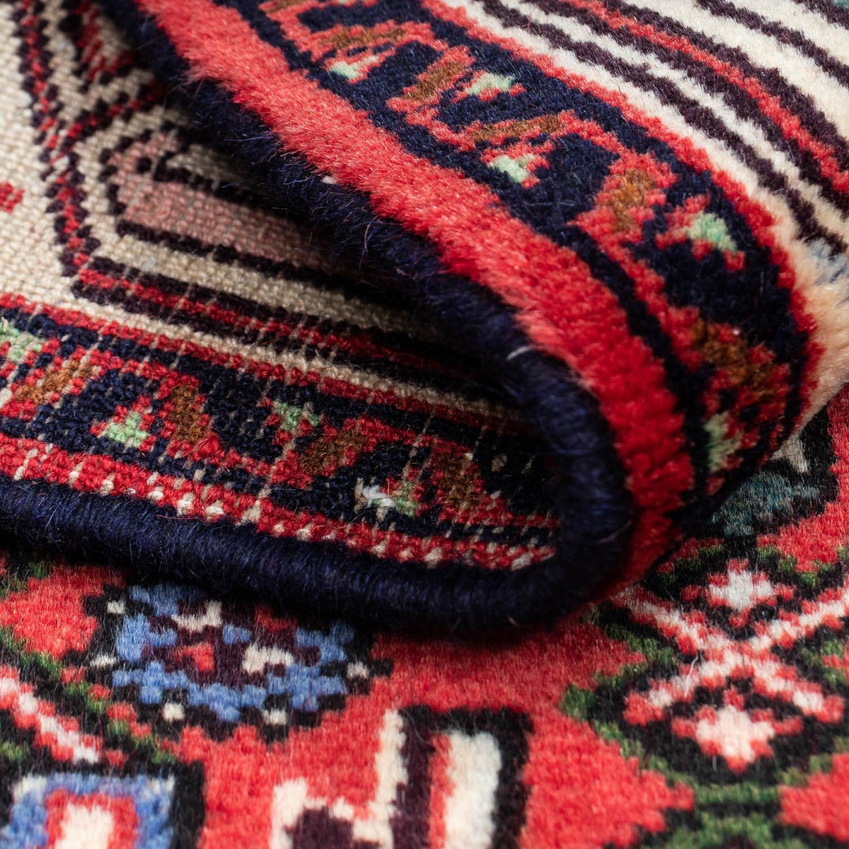 Perzisch Tapijt - Nomadisch - 125 x 80 cm - rood