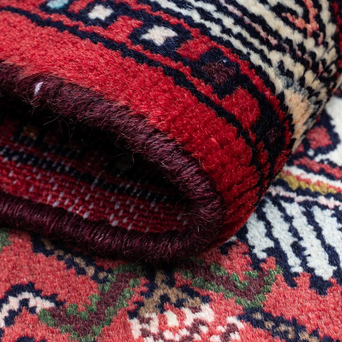 Perzisch Tapijt - Nomadisch - 125 x 80 cm - rood