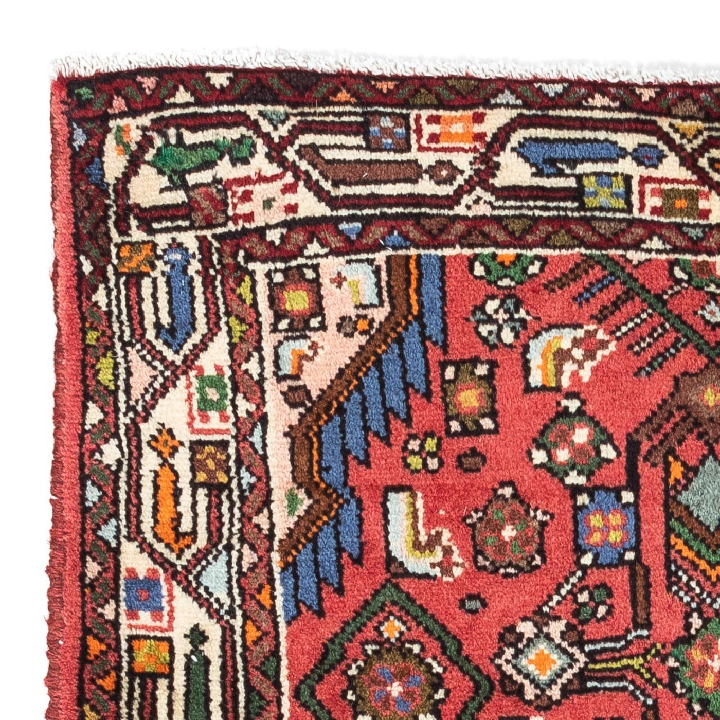 Perzisch Tapijt - Nomadisch - 125 x 80 cm - rood