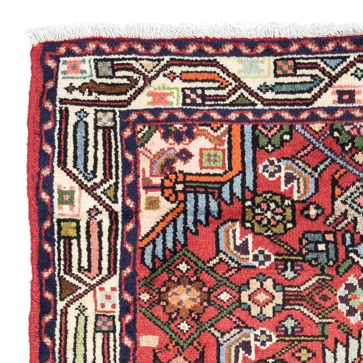 Perzisch Tapijt - Nomadisch - 125 x 80 cm - rood