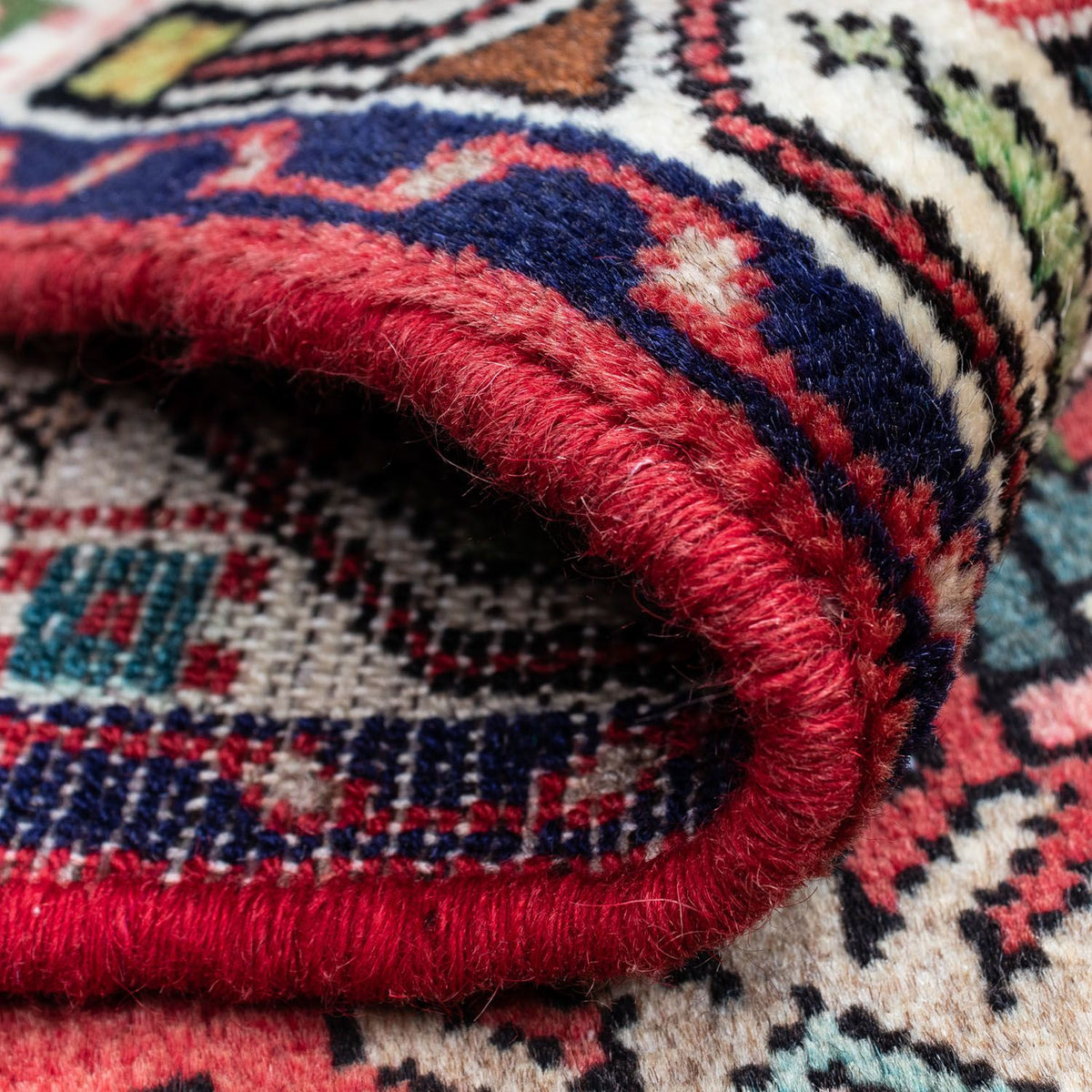 Perzisch Tapijt - Nomadisch - 125 x 80 cm - rood