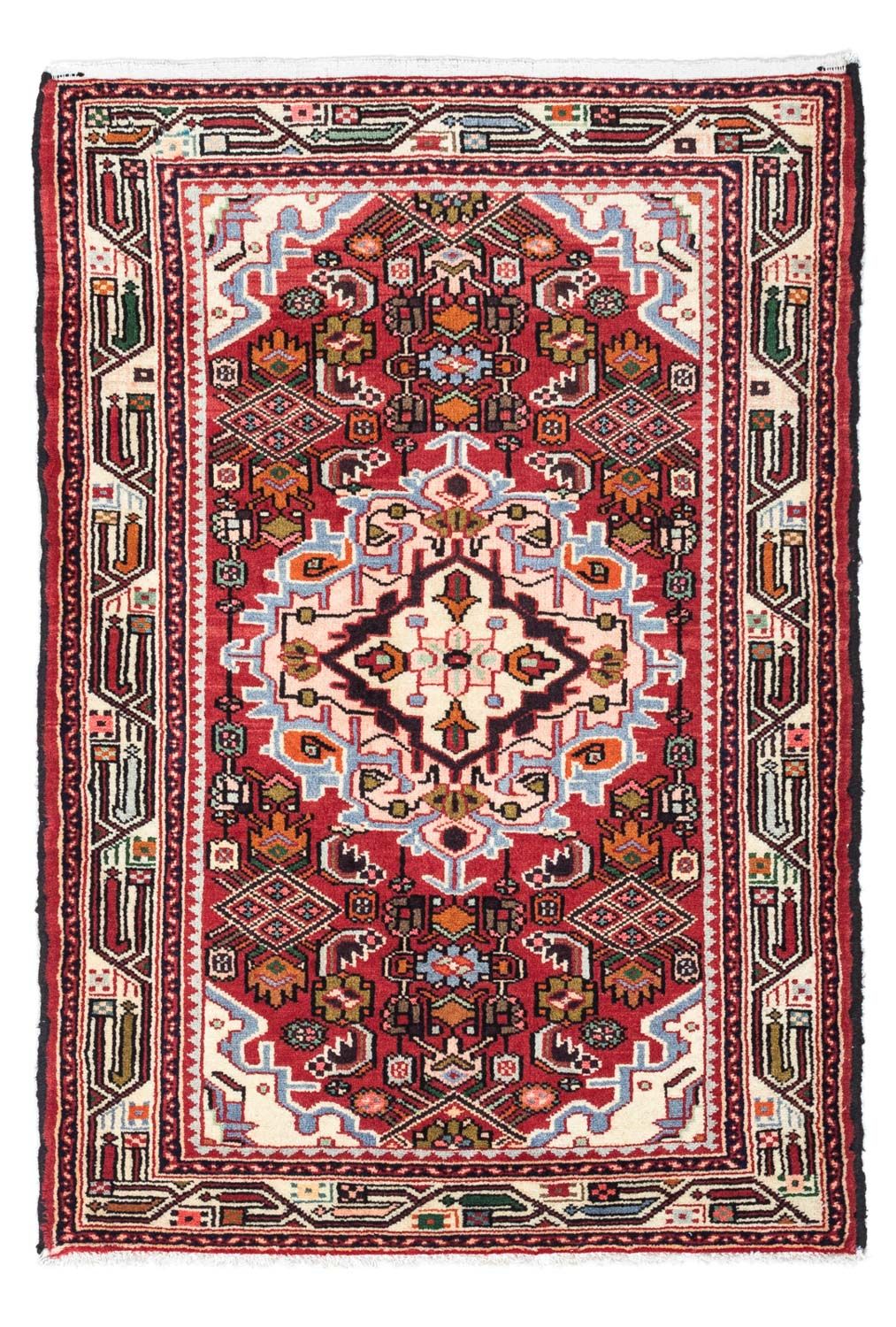Perzisch Tapijt - Nomadisch - 125 x 80 cm - rood
