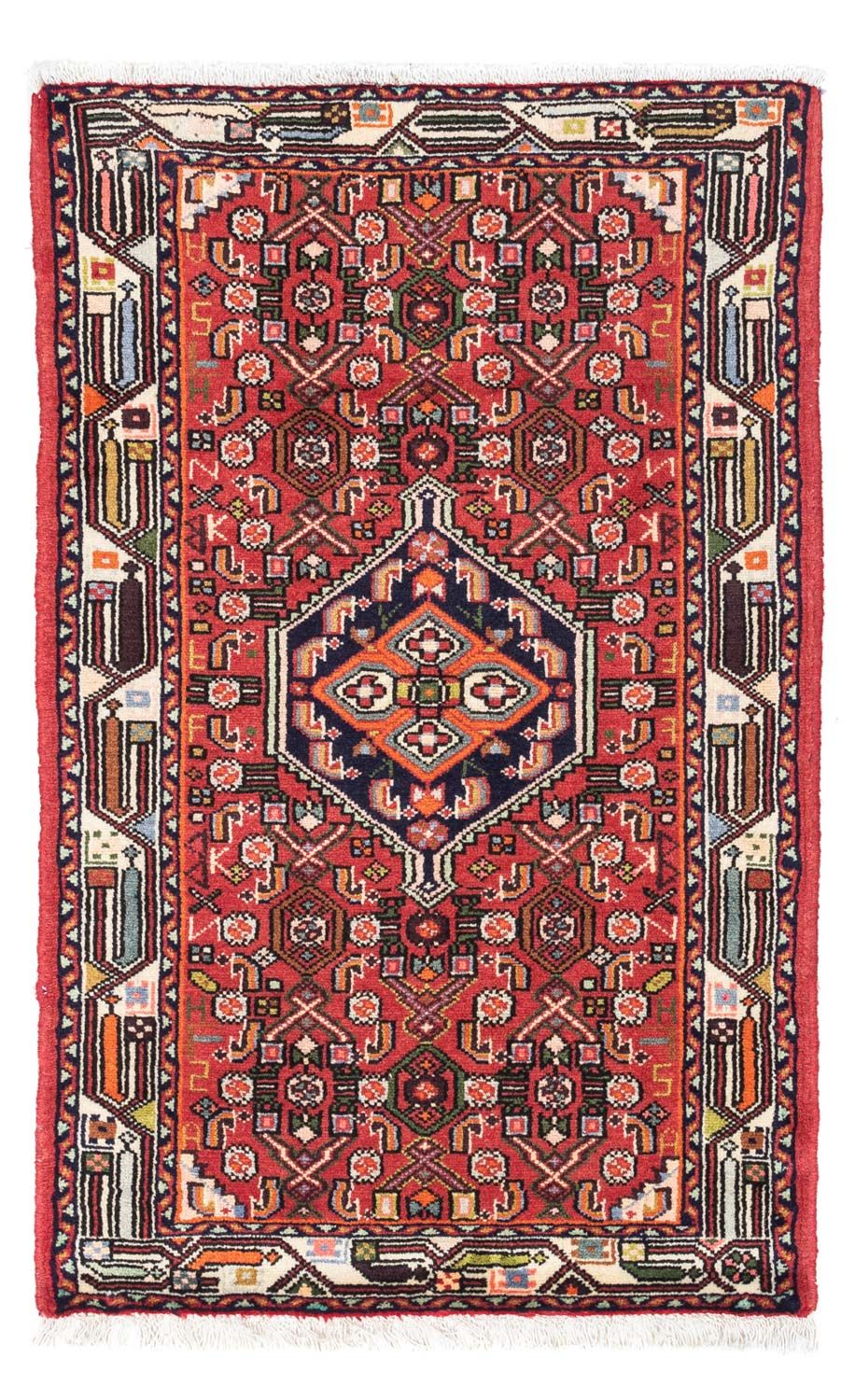 Perzisch Tapijt - Nomadisch - 125 x 80 cm - rood