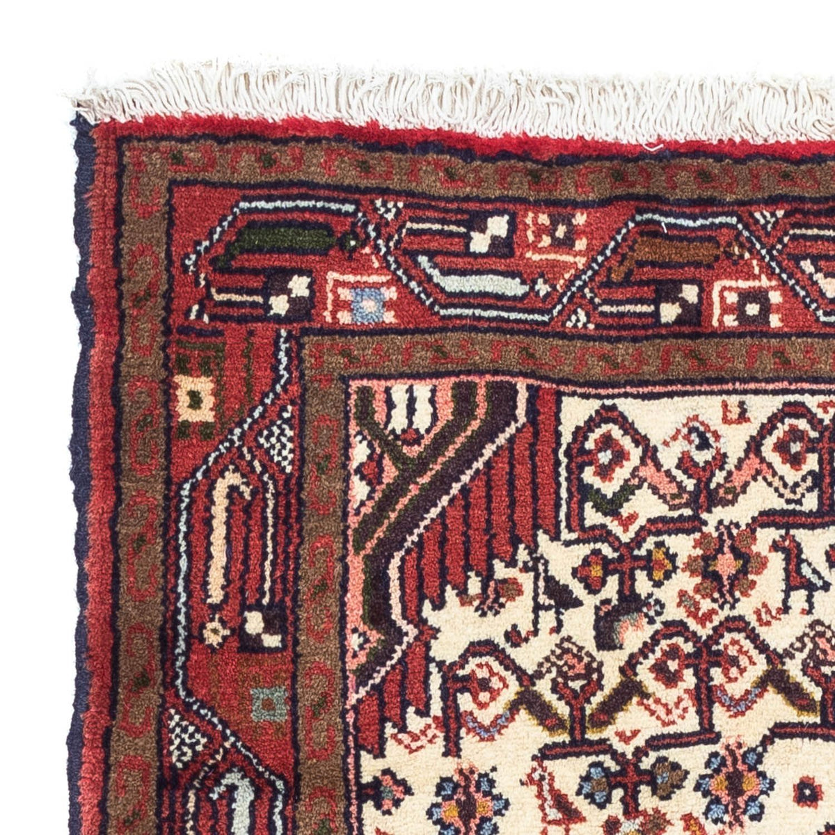 Perzisch Tapijt - Nomadisch - 125 x 80 cm - beige