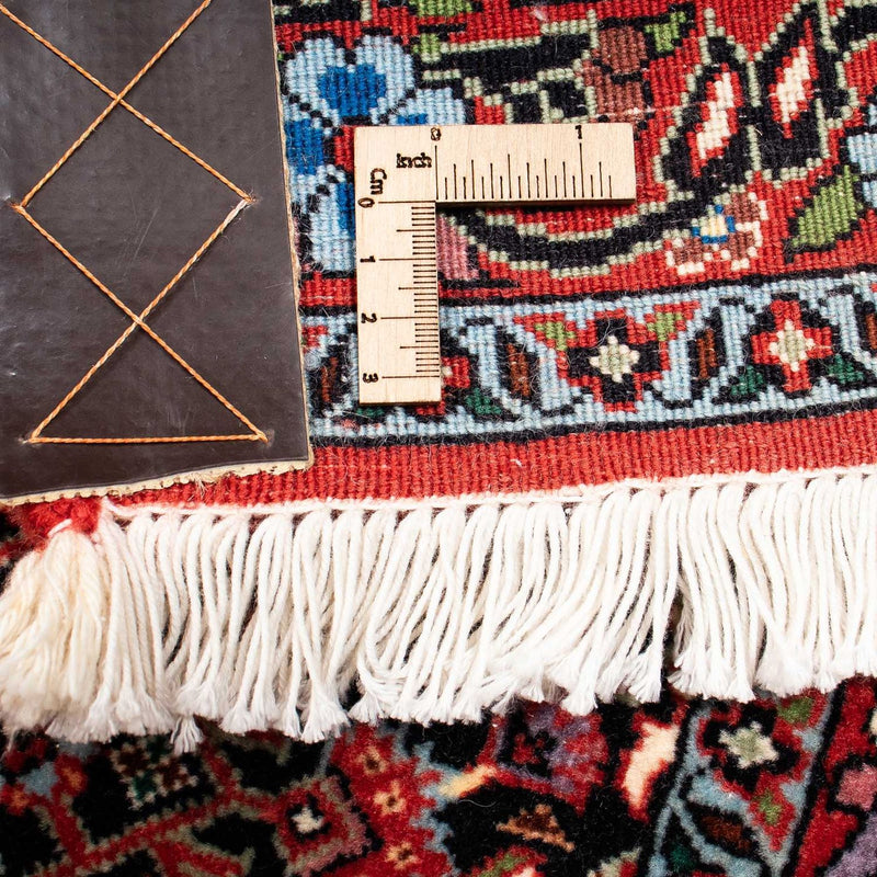 Perzisch tapijt - Bijar - 251 x 203 cm - donkerrood