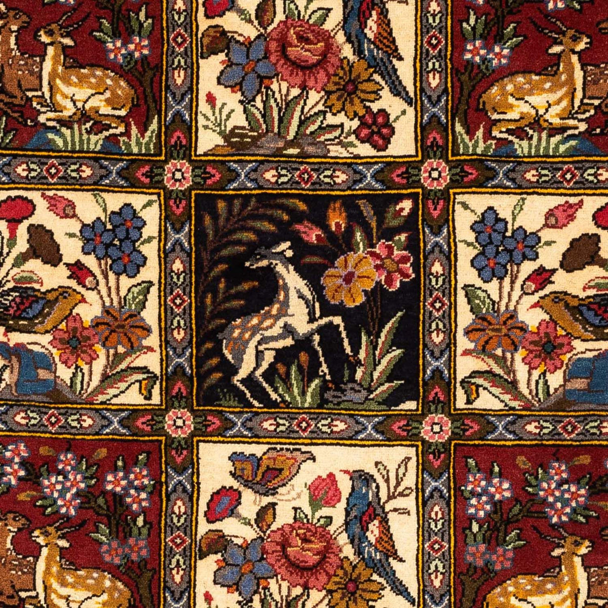 Perzisch Tapijt - Nomadisch - 162 x 107 cm - donkerrood