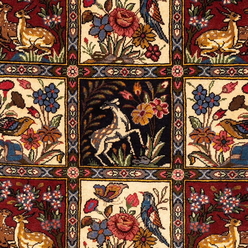 Perzisch Tapijt - Nomadisch - 162 x 107 cm - donkerrood