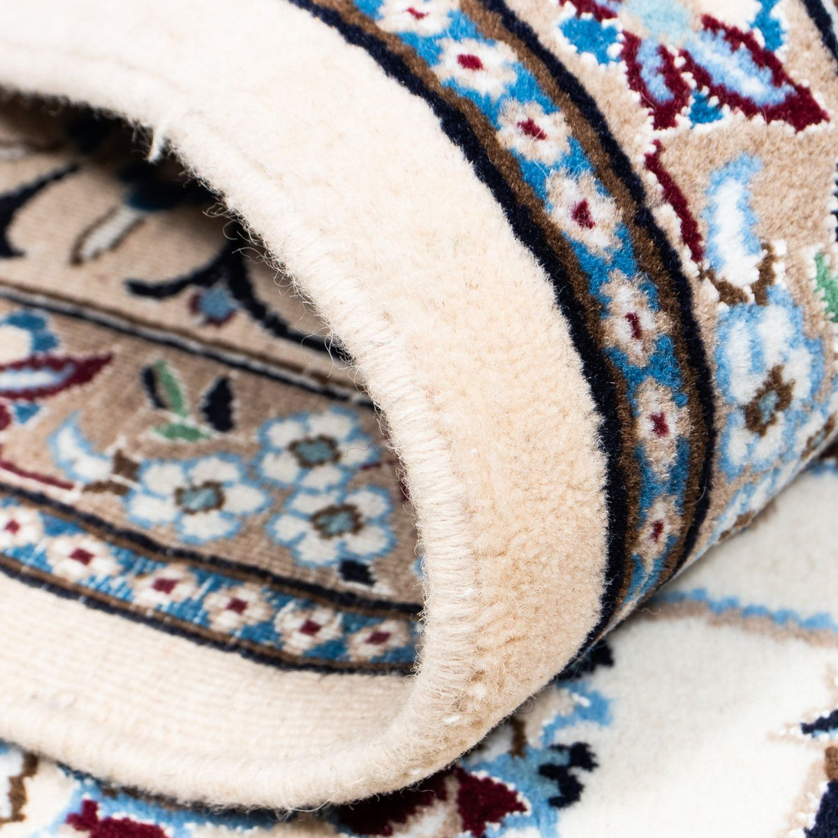 Perzisch tapijt - Nain - Koninklijk - 297 x 202 cm - beige