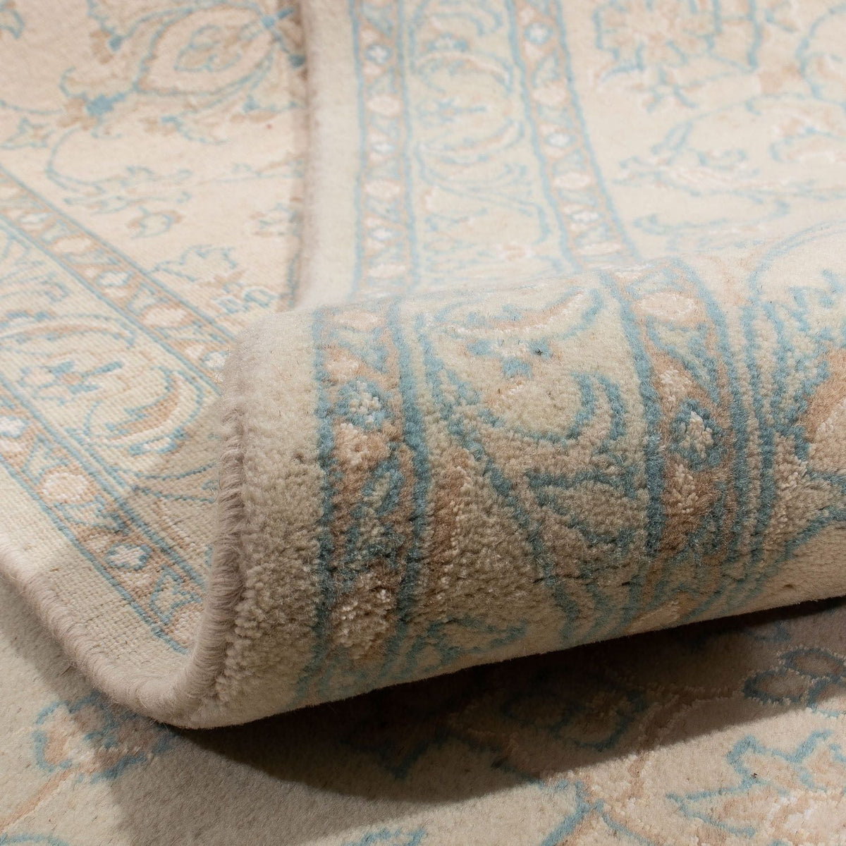 Perzisch tapijt - Nain - 358 x 250 cm - lichtbruin