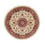 Perzisch tapijt - Tabriz - Royal rond  - 145 x 145 cm - beige