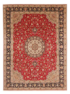 Perzisch tapijt - Tabriz - Royal - 400 x 300 cm - donkerrood