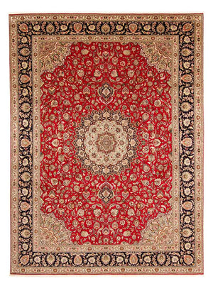 Perzisch tapijt - Tabriz - Royal - 400 x 300 cm - donkerrood