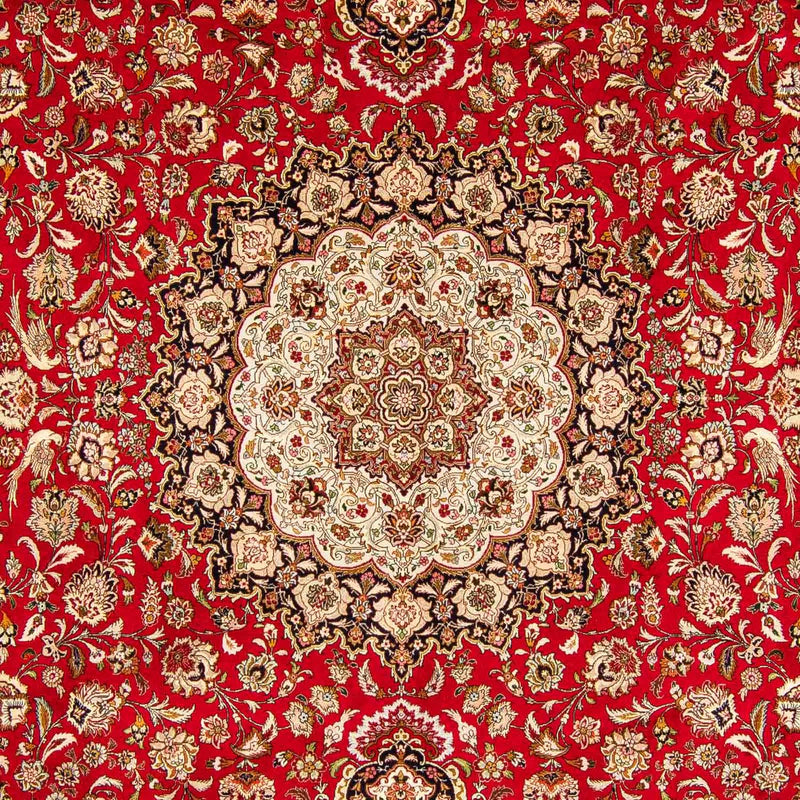 Perzisch tapijt - Tabriz - Royal - 400 x 300 cm - donkerrood